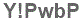 The text to enter in the texbox below is: Y!PwbP