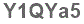 The text to enter in the texbox below is: Y1QYa5