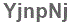 The text to enter in the texbox below is: YjnpNj