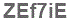 The text to enter in the texbox below is: ZEf7iE