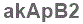 The text to enter in the texbox below is: akApB2