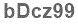 The text to enter in the texbox below is: bDcz99