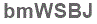 The text to enter in the texbox below is: bmWSBJ