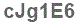 The text to enter in the texbox below is: cJg1E6