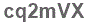 The text to enter in the texbox below is: cq2mVX