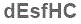 The text to enter in the texbox below is: dEsfHC
