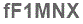 The text to enter in the texbox below is: fF1MNX