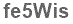The text to enter in the texbox below is: fe5Wis