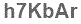 The text to enter in the texbox below is: h7KbAr