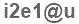 The text to enter in the texbox below is: i2e1@u