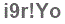 The text to enter in the texbox below is: i9r!Yo