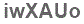 The text to enter in the texbox below is: iwXAUo
