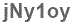 The text to enter in the texbox below is: jNy1oy
