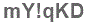 The text to enter in the texbox below is: mY!qKD