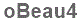 The text to enter in the texbox below is: oBeau4