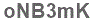 The text to enter in the texbox below is: oNB3mK