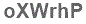 The text to enter in the texbox below is: oXWrhP