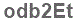 The text to enter in the texbox below is: odb2Et