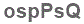 The text to enter in the texbox below is: ospPsQ