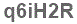 The text to enter in the texbox below is: q6iH2R