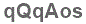 The text to enter in the texbox below is: qQqAos