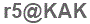 The text to enter in the texbox below is: r5@KAK