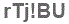 The text to enter in the texbox below is: rTj!BU