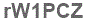 The text to enter in the texbox below is: rW1PCZ