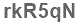 The text to enter in the texbox below is: rkR5qN