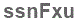 The text to enter in the texbox below is: ssnFxu