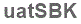 The text to enter in the texbox below is: uatSBK
