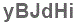 The text to enter in the texbox below is: yBJdHi