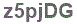 The text to enter in the texbox below is: z5pjDG