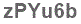 The text to enter in the texbox below is: zPYu6b